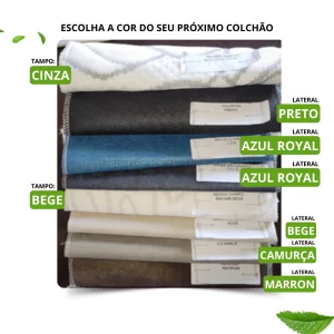 Colchão EVOLUTION 26cm Terapêutico e Ortopédico com energia Bio Quântica (Altura: 26cm) – Garantia 12 Anos